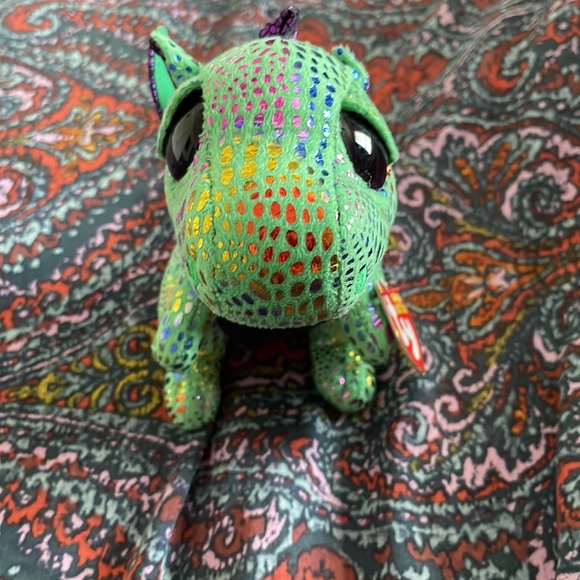 TY Dragon Beanie Boo Beanie Baby “Cinder” - Picture 2 of 5